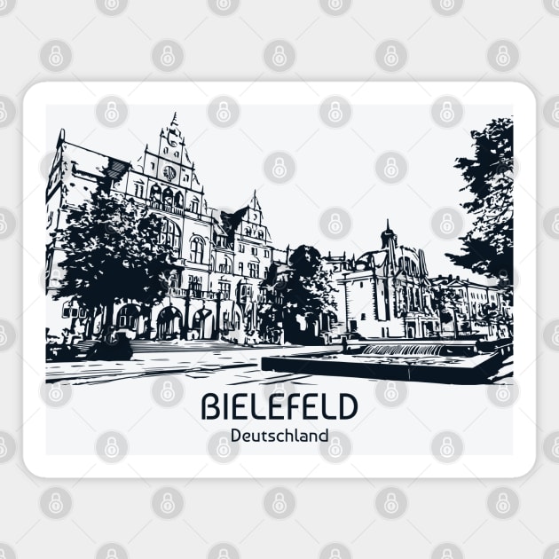 Bielefeld - Deutschland Magnet by Lakeric